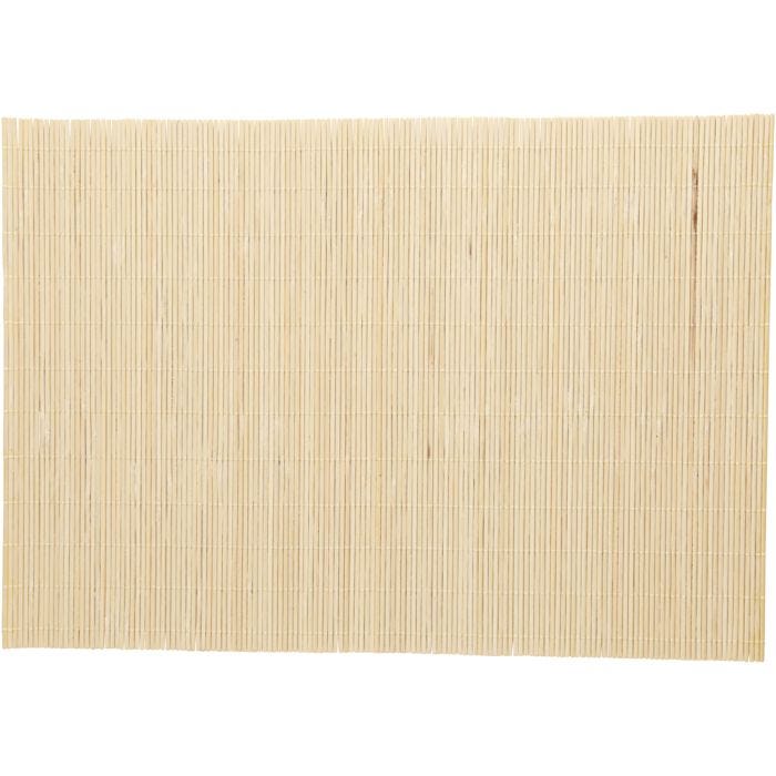 Bambumatto, koko 45x30 cm, 4 kpl/ 1 pkt