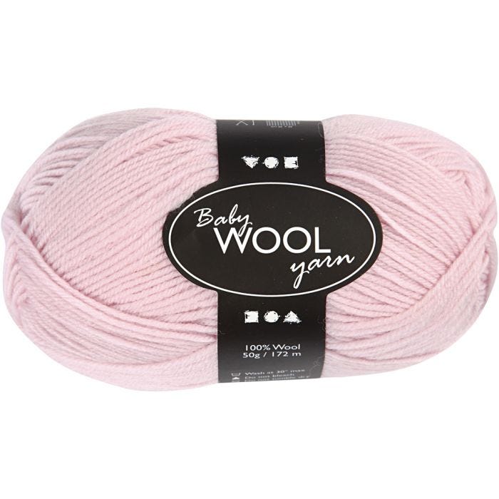 Vauvalanka, 172 M, vaaleanrosa, 50g/ 1 kerä