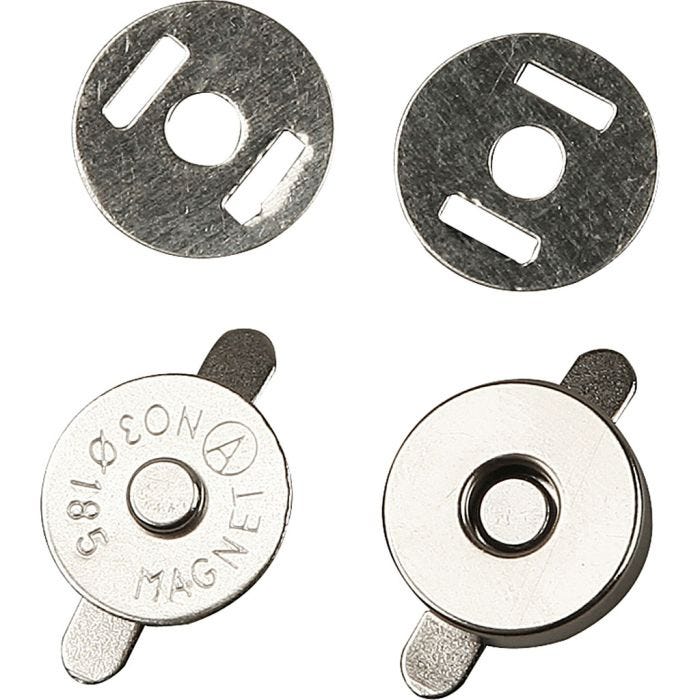 Magneettilukot, halk. 18 mm, 25 kpl/ 1 pkt