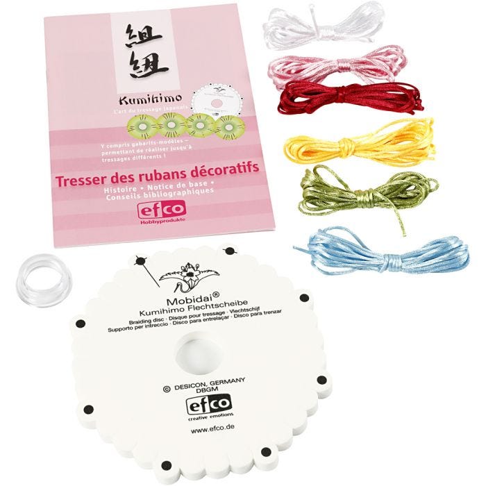 Mobidai Kumihimo-pakkaus, 1 set