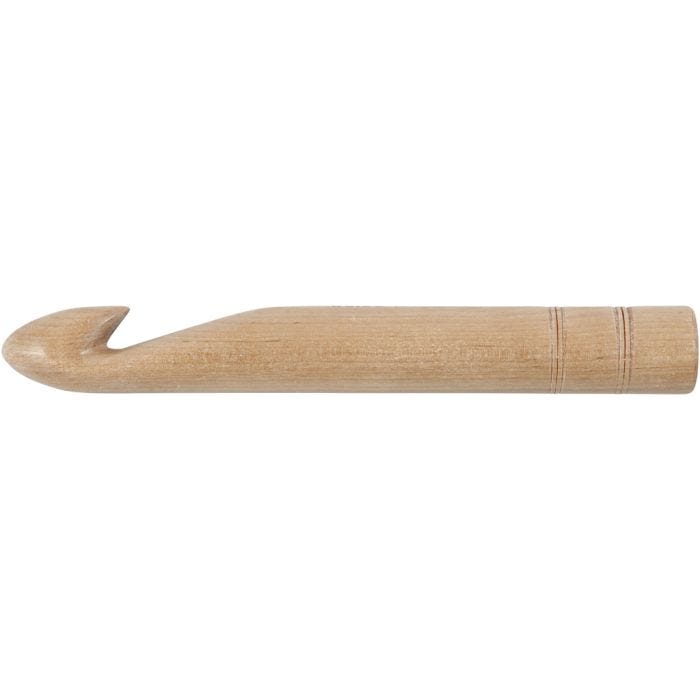 Virkkuukoukku, 30, Pit. 23 cm, koko 30 mm, 1 kpl