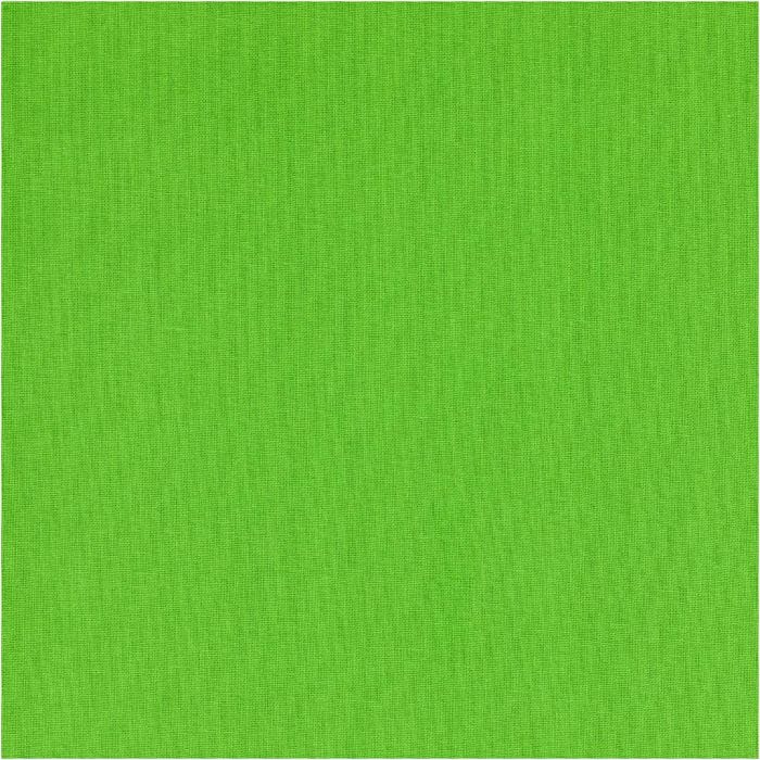 Puuvillakangas, Lev: 145 cm, 140 g, vihreä, 2 m/ 1 pkt