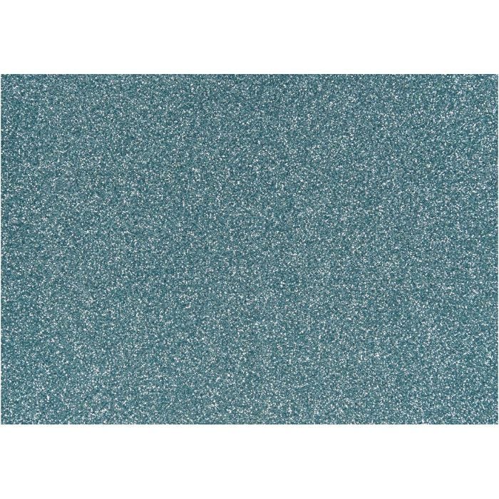 Silityskalvo, A5, arkki 148x210 mm, kimalle, vaaleansininen, 1 ark