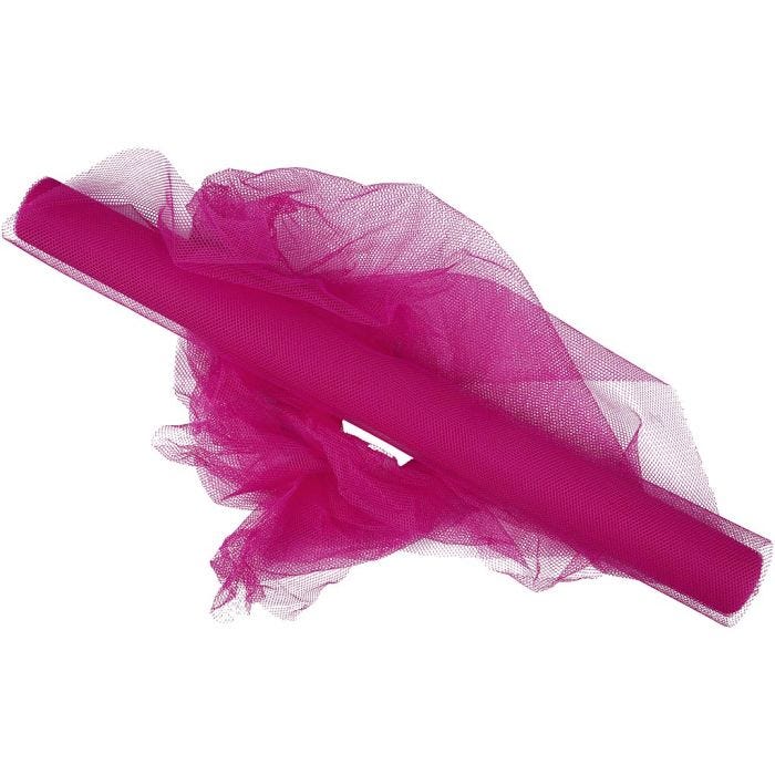 Tylli, Lev: 50 cm, pinkki, 5 m/ 1 rll