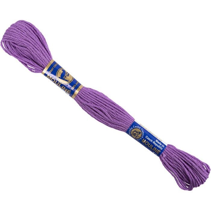 Kirjontalanka, violetti, 12x8 m/ 1 pkt
