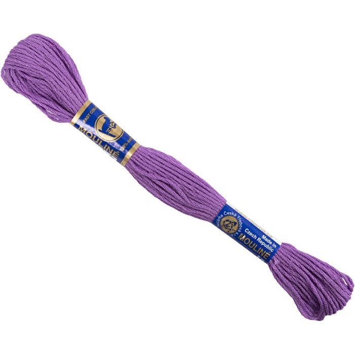 Kirjontalanka, violetti, 8 m/ 1 kerä