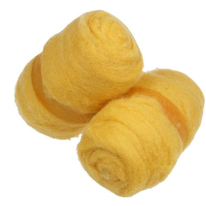 Karstattu Villa, keltainen, 2x100 g/ 1 kerä