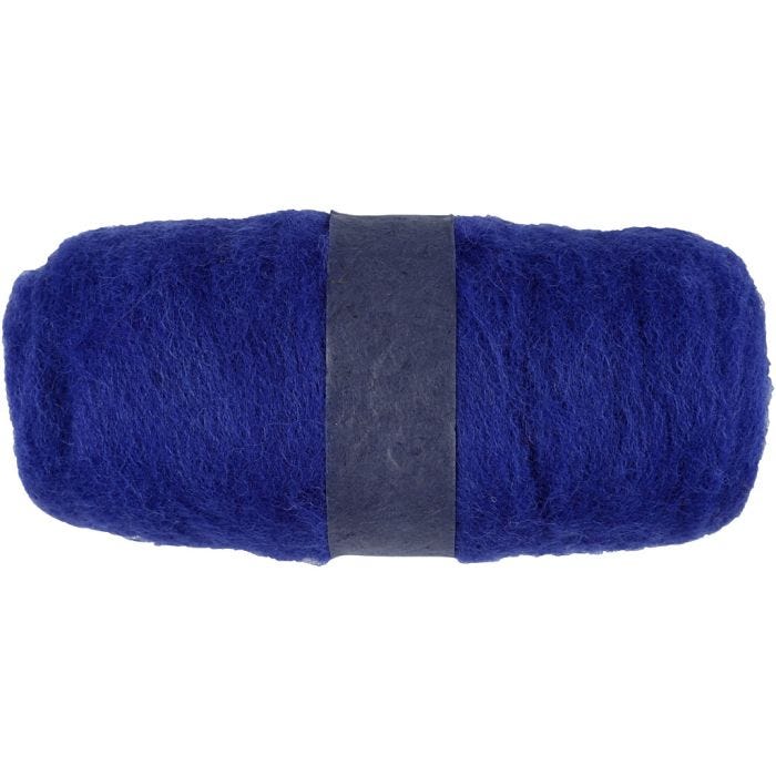 Karstattu Villa, sininen, 100 g/ 1 kerä