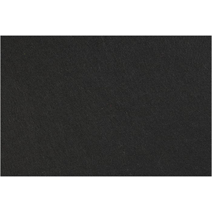 Askarteluhuopa, arkki 42x60 cm, paksuus 3 mm, musta, 1 ark