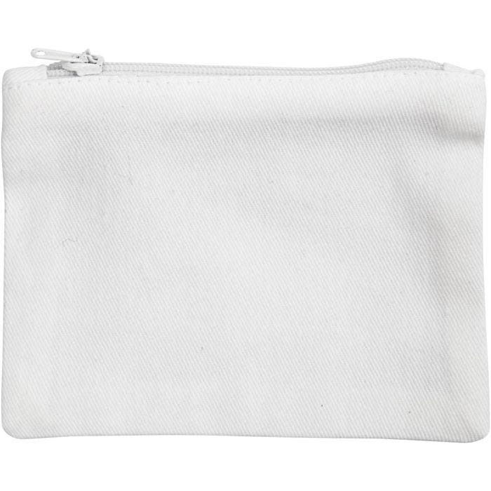 Kukkaro, koko 9x12 cm, 210 g, valkoinen, 12 kpl/ 1 pkt