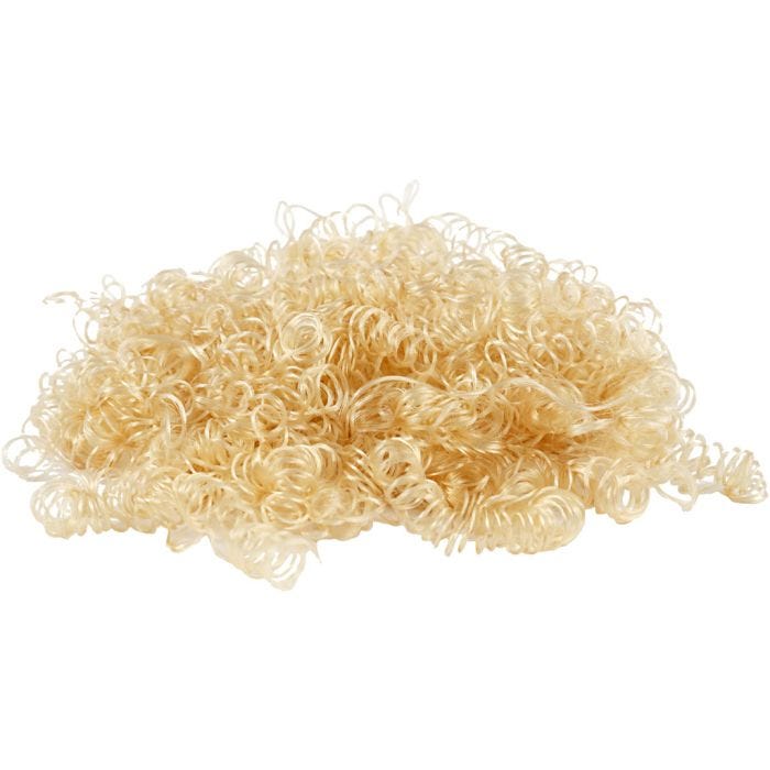 Kiharat hiukset, vaaleanruskea, 15 g/ 1 pkt