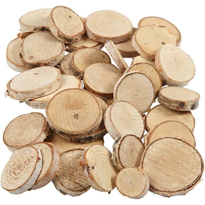 Puusekoitus, halk. 25-45 mm, paksuus 7 mm, 600 g/ 1 pkt