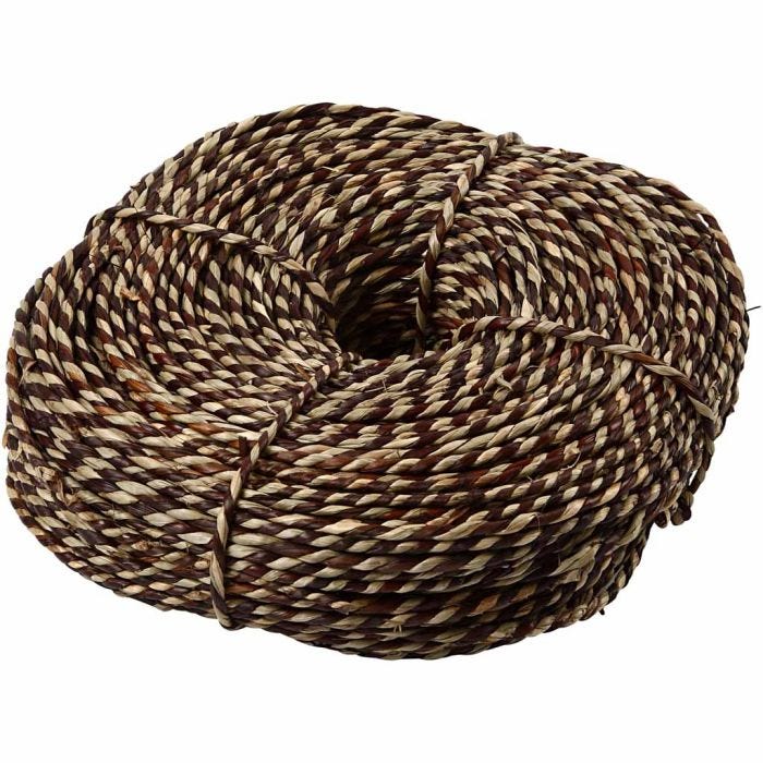 Meriheinänaru, paksuus 3,5-4 mm, ruskea, 500 g/ 1 kerä