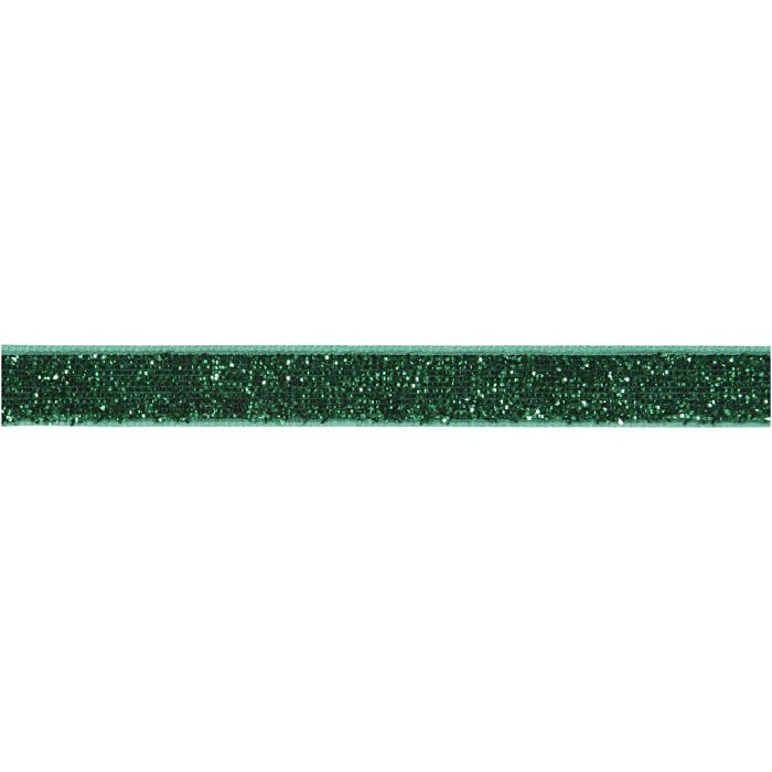 Koristenauha, Lev: 10 mm, vihreä, 5 m/ 1 rll