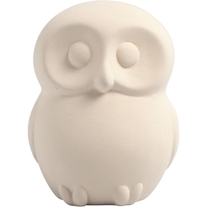 Säästölipas pöllö, Kork. 10 cm, 8 kpl/ 1 pkt