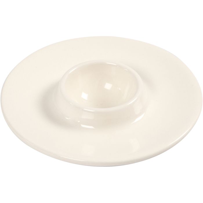 Munakupit, halk. 9,8 cm, aukon koko 3,9 cm, valkoinen, 12 kpl/ 1 pkt