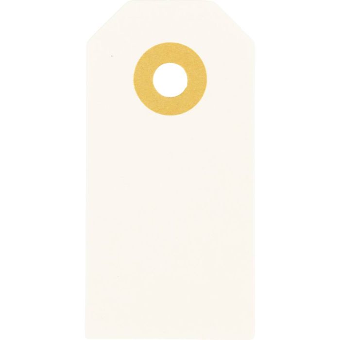 Manillaetiketit, koko 3x6 cm, 250 g, kerma, 30 kpl/ 1 pkt