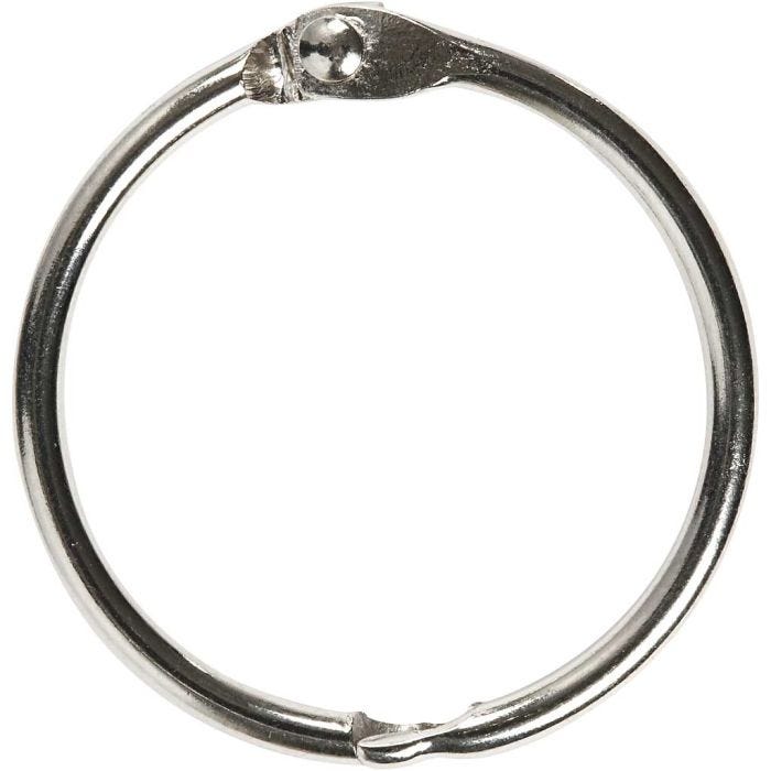 Kirjarengas, 32 mm, 2,7 mm, 8kpl/ 1 pkt