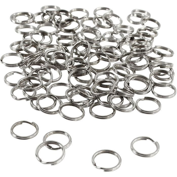 Avaimenperät, halk. 12 mm, 100 kpl/ 1 pkt