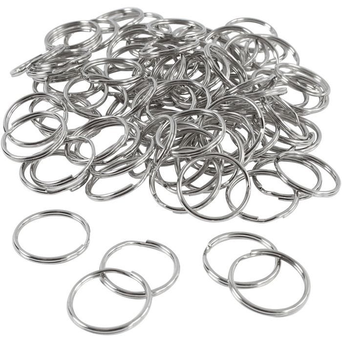 Avaimenperät, halk. 20 mm, 100 kpl/ 1 pkt