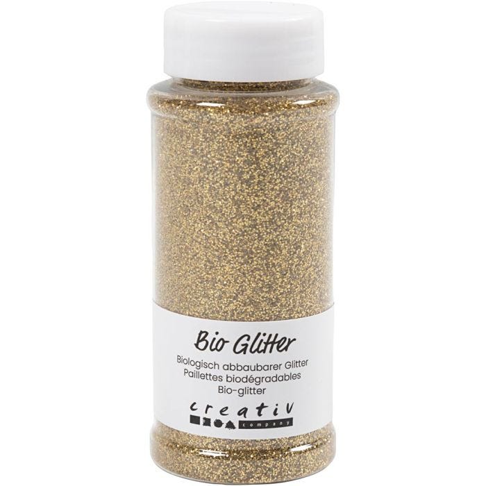 Bio kimalle, kulta, 140 ml/ 1 tb