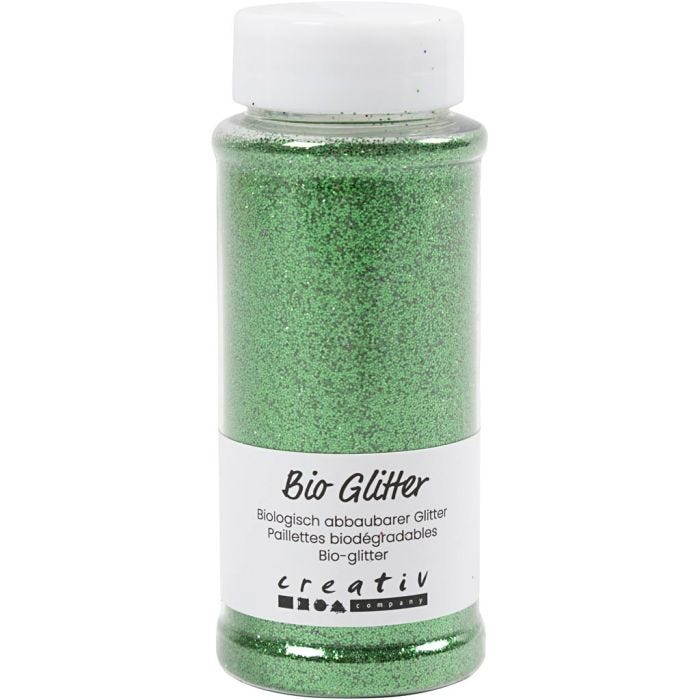 Bio kimalle, vihreä, 140 ml/ 1 tb