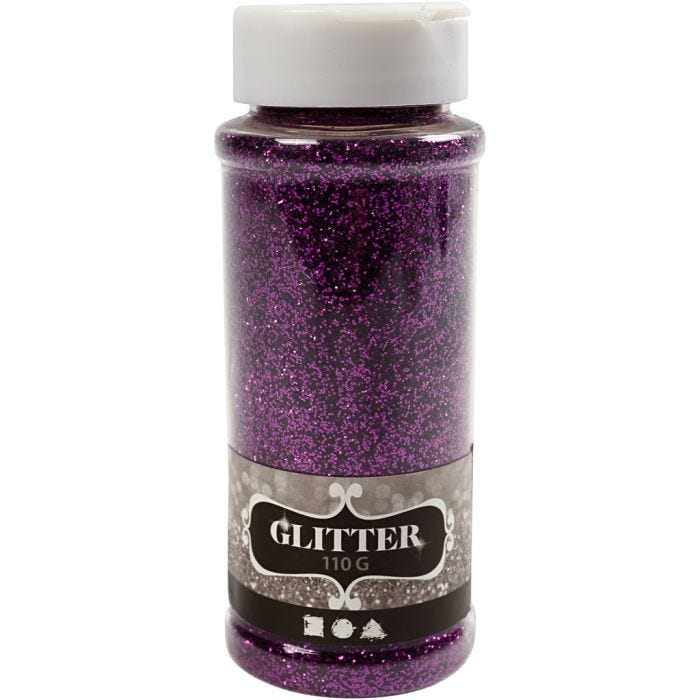 Kimalle, violetti, 110 g/ 1 tb