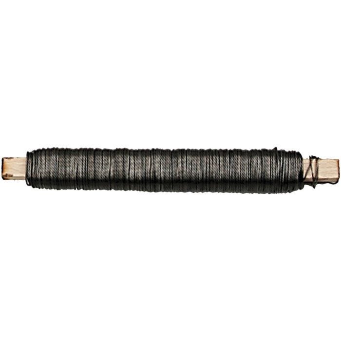 Kukkalanka, paksuus 0,5 mm, musta, 10x50 m/ 1 pkt