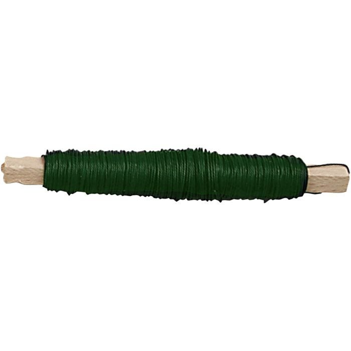 Kukkalanka, paksuus 0,5 mm, vihreä, 10x100 g, 10x50 m/ 1 pkt