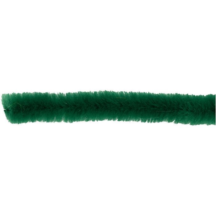 Askartelupunos, Pit. 30 cm, paksuus 6 mm, tummanvihreä, 50 kpl/ 1 pkt