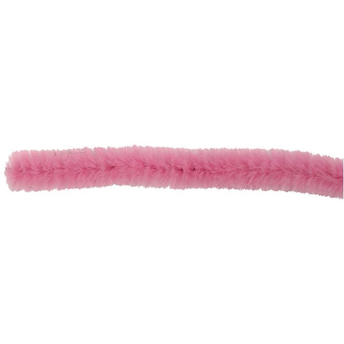 Askartelupunos, Pit. 30 cm, paksuus 15 mm, pinkki, 15 kpl/ 1 pkt