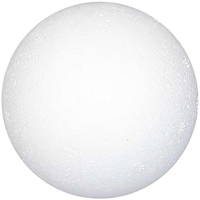 Styrox-pallot, halk. 7 cm, valkoinen, 50 kpl/ 1 pkt