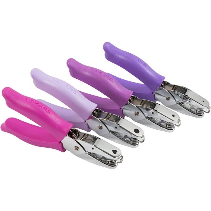 Pihtirei'ittäjä, aukon koko 1,5+3+5+6 mm, 4 kpl/ 1 pkt