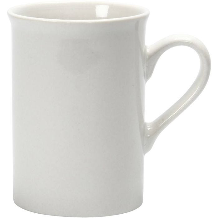 Mukit, Kork. 10 cm, halk. 7,4 cm, valkoinen, 2 kpl/ 1 pkt