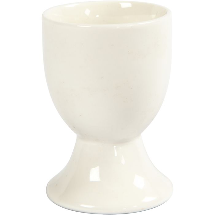 Munakuppi, Kork. 6,5 cm, luonnonvalkonen, 12 kpl/ 1 pkt