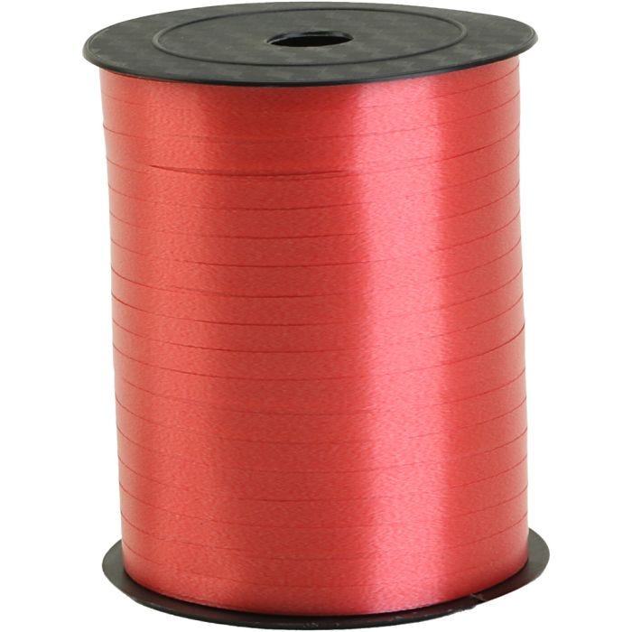 Lahjanauha, Lev: 5 mm, punainen, 400 m/ 1 rll