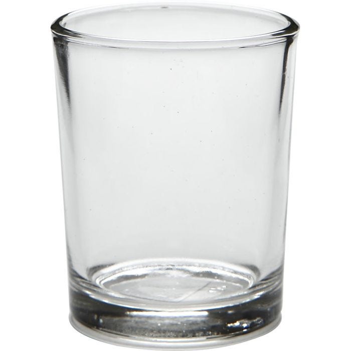 Tuikkulyhty, Kork. 6,5 cm, halk. 4,5-5,5 cm, 120 ml, 12 kpl/ 1 pkt