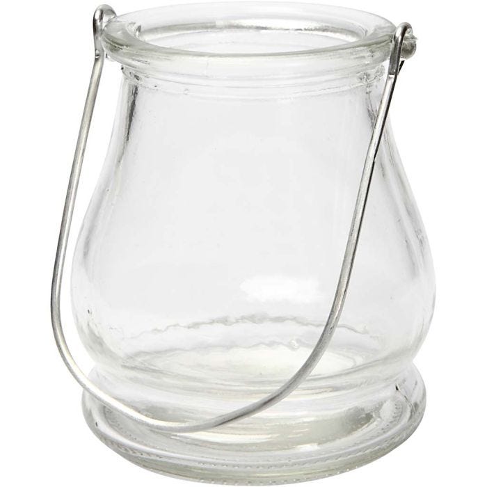 Lasilyhty, Kork. 10 cm, halk. 9 cm, 12 kpl/ 1 pkt
