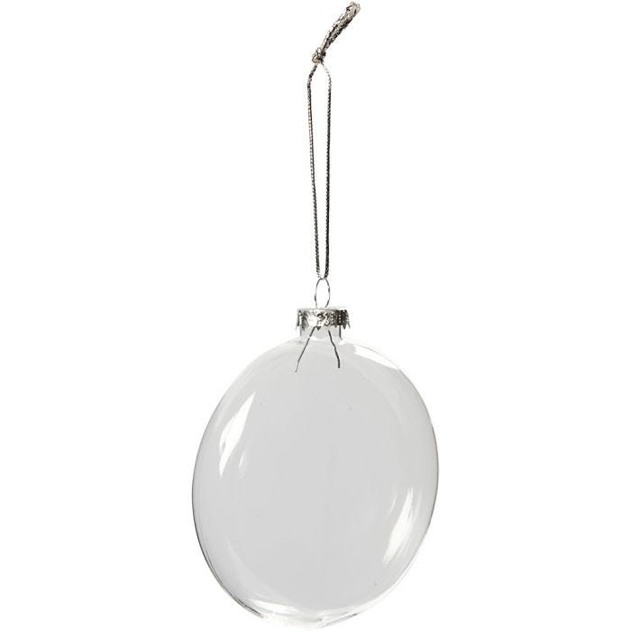 Lasikoriste, halk. 8 cm, paksuus 2,1 cm, 6 kpl/ 1 pkt
