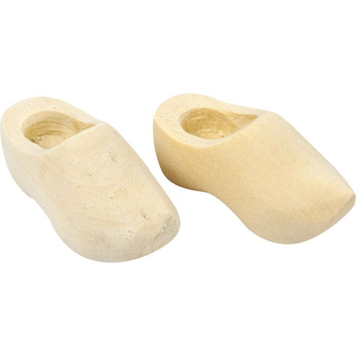 Hollantilaiset puukengät, Pit. 40 mm, 2 pari/ 1 pkt