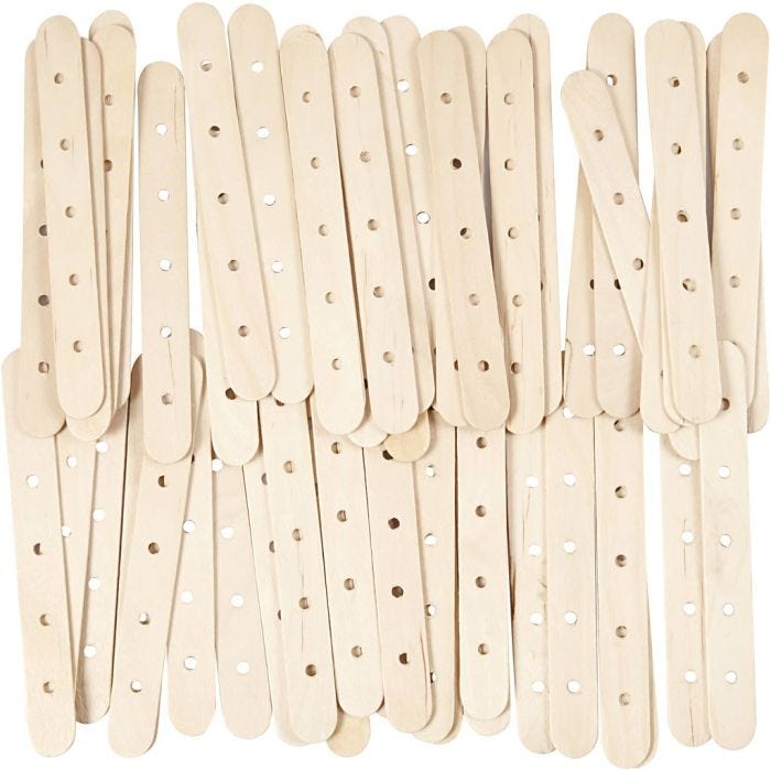 Rakennustikut, Pit. 15 cm, Lev: 1,8 cm, aukon koko 4 mm, 500 kpl/ 1 pkt