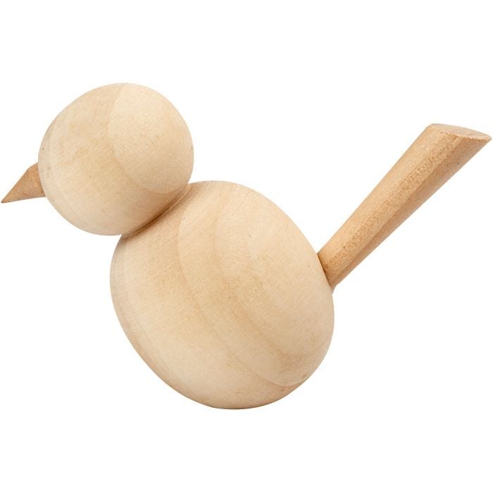 Puulintu, 7,6 cm, 1 kpl