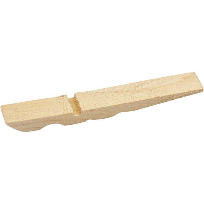Puolikkaat Puupyykkipojat, koko 7x1x0,8 cm, 100 kpl/ 1 pkt