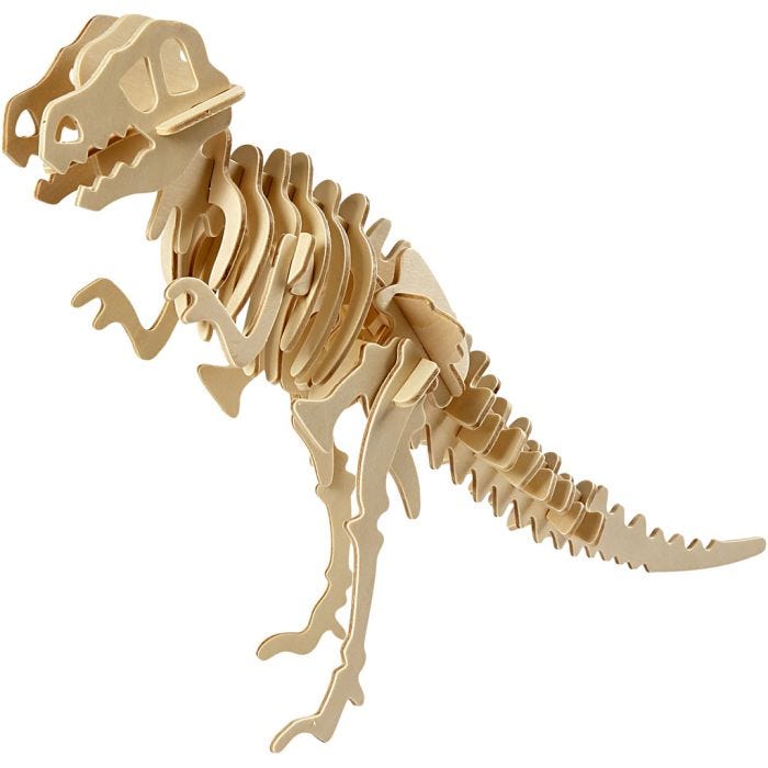 3D-palapeli, dinosaurus, 33x8x23 cm, 1 kpl