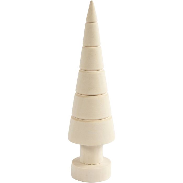 Joulupuu, Kork. 18 cm, halk. 5 cm, 10 kpl/ 1 pkt