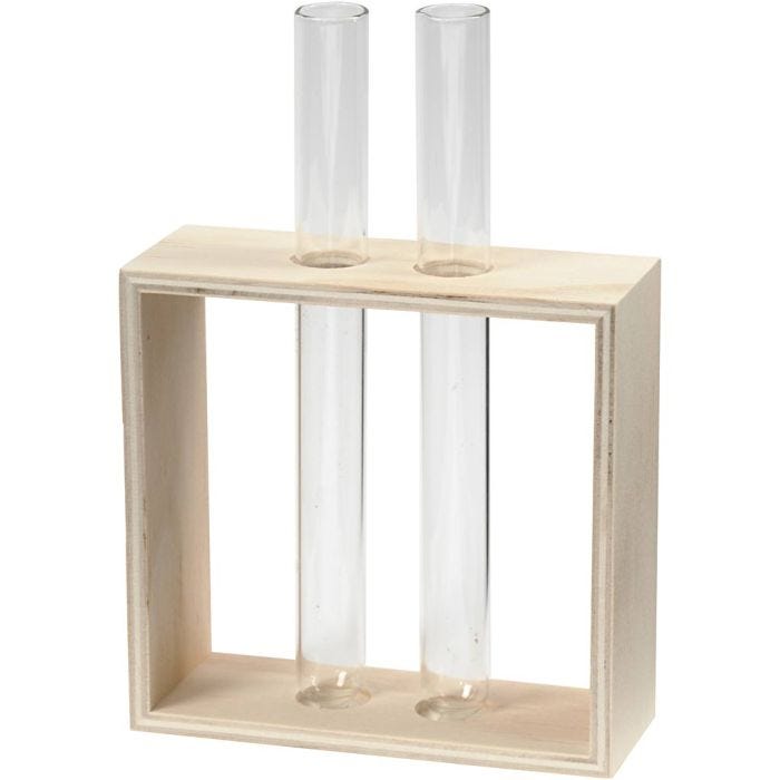 Koeputkiteline, Kork. 10+15 cm, S: 4 cm, Lev: 10,5 cm, 1 kpl