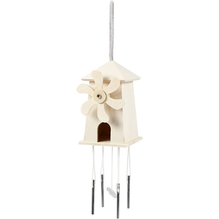 Tuulikello, Kork. 12 cm, S: 7 cm, Lev: 7 cm, 1 kpl