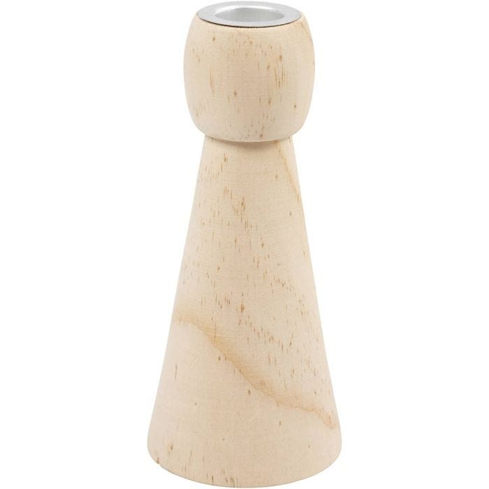 Kynttilänjalat, Kork. 14,5 cm, halk. 6,5 cm, 10 kpl/ 1 pkt