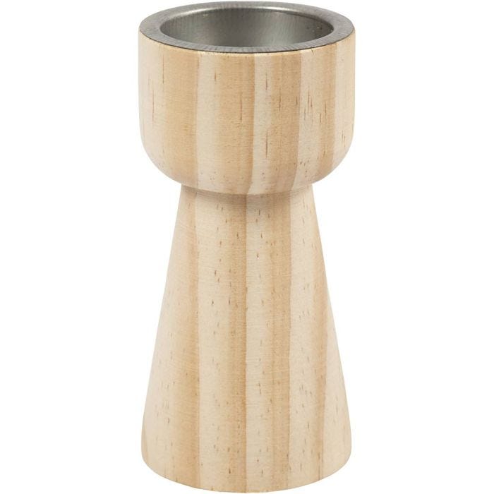 Kynttilänjalat, Kork. 11 cm, halk. 5,5 cm, 10 kpl/ 1 pkt