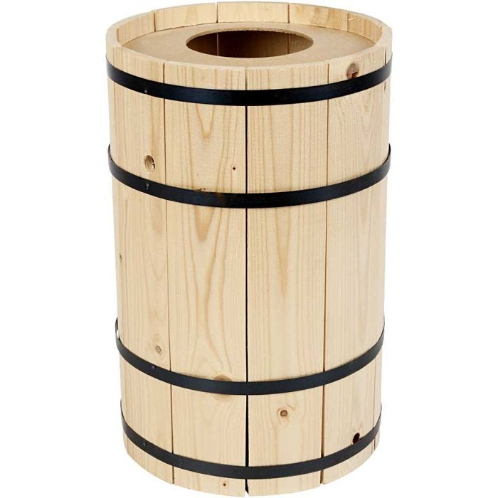 Puutynnyri, mänty, 38 cm, 24 cm, pieni, 1 kpl